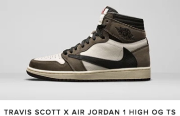 TRAVIS SCOTT X AIR JORDAN 1